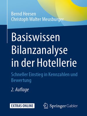 cover image of Basiswissen Bilanzanalyse in der Hotellerie